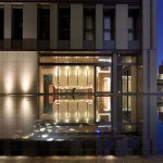 中庭水池景觀完工實(shí)景圖