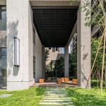 休憩廣場(chǎng)完工實(shí)景圖