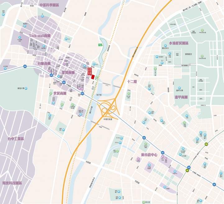 新業(yè)觀峰地段圖