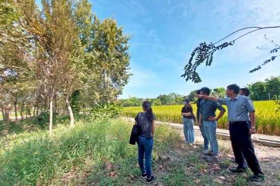 在一個(gè)風(fēng)和日麗的早晨，新業(yè)職人團(tuán)隊(duì)一同來(lái)前往彰化，為『築之細(xì)道』嚴(yán)選出符合心中理想的樹(shù)木。