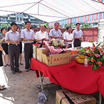 『新業(yè)雅致』謹訂於民國102年7月12日吉時舉行開工典禮。