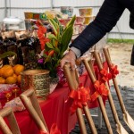 懷抱著感恩於天地的心，新業(yè)建築團隊於2/23良辰吉時，舉行大塊森濤開工典禮。