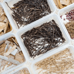 森林裡、步道旁，隨處可見的枯枝落葉、樹幹、樹皮，在透過仔細(xì)觀察各式昆蟲的型態(tài)與構(gòu)造，就能製作出帶有童趣的植物昆蟲。