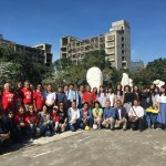 2018東海大學國際公共藝術創(chuàng)作營，邀請世界各地藝術家「藝」同「術」立多元面貌與媒材的創(chuàng)作，豐富了空間內涵，也讓ART with US！