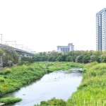 與家族相聚於西屯路永安橋的筏子溪，即將在此展開一場意義非凡的生態(tài)保育行動。