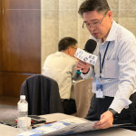 新業(yè)建設(shè) 邱正光 副總攜手行銷部、活動(dòng)科，將實(shí)際經(jīng)歷，分享給在座其他部門，並感受到各接觸點(diǎn)帶給顧客不同的品牌回饋。