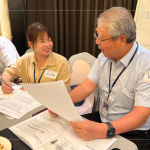 新業(yè)建設(shè)創(chuàng)辦人 穆椿松先生 與各部門主管一同參與，凝聚成長(zhǎng)的養(yǎng)分，攜手同行。