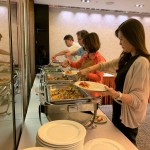 建築與生活不僅是門學(xué)問(wèn)，也需要在腦中勾勒美好的願(yuàn)景，會(huì)前的豐盛餐會(huì)是公司體貼同仁的用心。