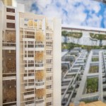 新業(yè)－大塊森鄰的樹島陽臺也為其一大特色，家人們可以擁有屬於自己的喬木，引綠入宅，自然植栽錯落於建築之中，承襲這樣的美好心意，於2022年推出14期新作－「大塊森濤」，為城市再築一座美麗森林。