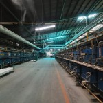 廣闊的廠房內(nèi)部，兩側(cè)窯爐總長約86米，以外牆磚來說，窯燒時間約為40分鐘，需要經(jīng)過預(yù)熱、燒製、冷卻3個過程。