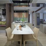 開放式中島結(jié)合餐桌，善用空間的設(shè)計(jì)，可以是備料空間，也可以是小朋友書寫玩樂的地方，省時(shí)簡(jiǎn)約的廚房場(chǎng)域，只為了留給家人更多愛的時(shí)間。