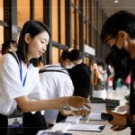 仔細核對住戶的資料及確認票券張數(shù)，為的就是要讓新業(yè)住戶們在活動中留下難忘回憶。