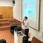 分享建築在立面設計與住宅空間平面的配置，透過實際、實務經驗，希望讓學子們更加了解建築的領域。