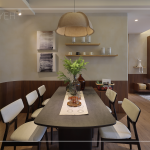 開(kāi)放式動(dòng)線銜接起優(yōu)雅的室內(nèi)空間，與家人友人相聚，編織成一幕幕美麗的回憶。