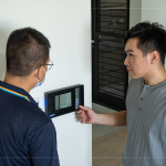 驗屋時由客服人員、專業(yè)廠商陪同，陪您測試設(shè)備功能的健全，迎來舒適的生活品質(zhì)。