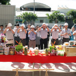 焚香裊裊間，繫起天地與人之間的溝通，期待與這塊土地譜出『心』的回憶。
