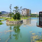 築森鄰鄰近綠意美境－臺糖湖濱生態(tài)園區(qū)，實踐完美的步行生活圈。