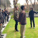 新業(yè)建築團(tuán)隊(duì)引領(lǐng)著先進(jìn)們，走入職人建築，感受細(xì)膩的生活質(zhì)感。