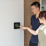 現(xiàn)代人追求智慧科技、安全防護(hù)的創(chuàng)新生活，測(cè)試保全對(duì)講主機(jī)，通訊、影像、聲音功能，為未來的居家生活增添安全與保障。