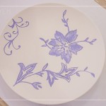 栩栩如生的青花，線條深淺細緻，畫筆下，勾勒出生命力，私藏這釉下青花的韻味。