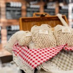 映後準(zhǔn)備新業(yè)設(shè)計的『編織棉網(wǎng)袋』，響應(yīng)環(huán)境永續(xù)，大人小孩輕量隨身袋著走，更可以重複利用，分享給在座的每位來賓。