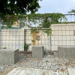 灌漿之後的雛形，彷彿為街道家具填滿靈魂，就只差外型的佈置及修飾了！