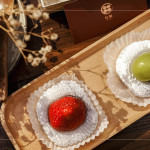 來自臺中在地店家，榮獲「臺中十大伴手禮首獎」的草莓大福，質感與心意並重的伴手禮，為生活注入點儀式感。