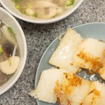 活動(dòng)的尾聲，享用煎好的蘿蔔糕同時(shí)，吳師傅更精心準(zhǔn)備了百菇鮮雞湯，在這寒冷的周六午後，暖胃也暖心。