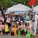 面對5K、10K、21K等不同的賽程，能全程參與、不放棄，是難得的運動家精神。