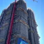 萬丈高樓平地起，隨著每一層高度的增加，「家園」的輪廓漸漸描繪成形，期待2025年完工交屋之日。