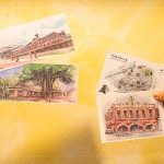 活動尾聲，於QA問答環(huán)節(jié)，致上在地歷史建築物「手繪明信片」，感受臺中舊城的歷史人文與藝術(shù)。