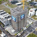 隨著『大塊森鄰』每一日提升的廣度與高度，在2020年12月下旬也順利迎來上樑儀式，象徵完工在即，邁向新的里程碑。