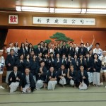 入境隨俗換上勝浦溫泉的浴衣，披上藏青色的外掛，滿滿的大和氣息。感謝勝浦浦島飯店特別準(zhǔn)備的迎賓大鼓秀！