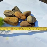 石頭們各司其職，就連小小的溪石，也恪盡職守讓水流潺潺，不受阻也不間斷。