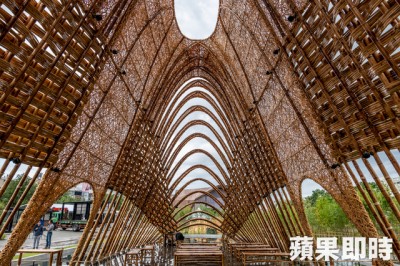 臺中花博企業(yè)館亮相，建商蓋的卻很「不建商」